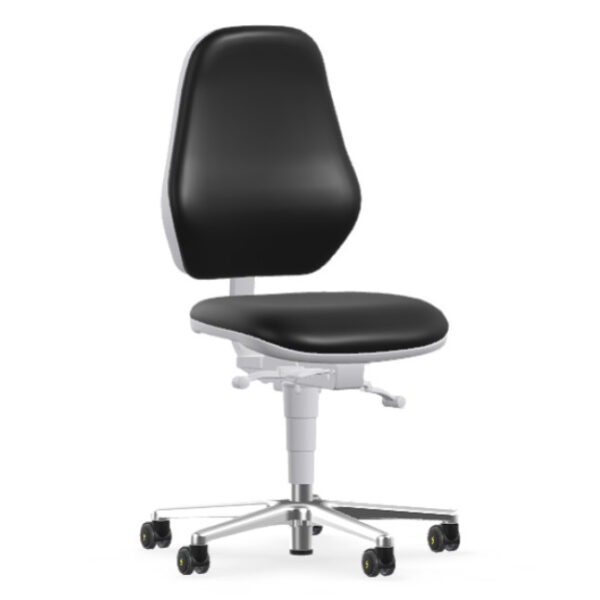 Bimos Basic 2 tisztatéri görgős munkaszék - Dönthető üléssel