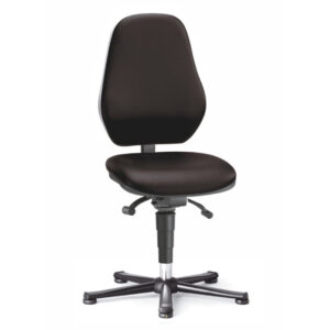 Bimos Basic ESD 1 fix talpas munkaszék - Szinkron mechanika - Fekete műbőr