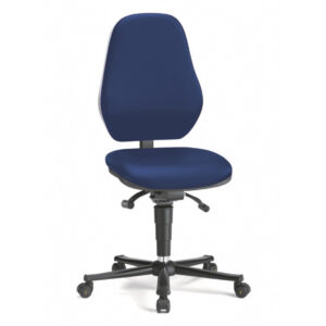 Bimos Basic ESD 2 görgős munkaszék - Dönthető ülés - Kék szövet