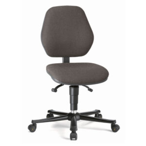 Bimos Basic ESD 2 görgős munkaszék - állandó érintkezésű - Szürke szövet