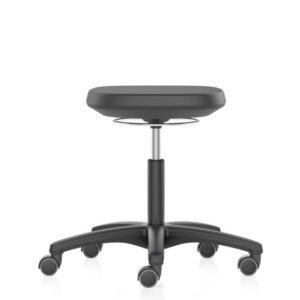 Bimos Labsit görgős laboratóriumi zsámoly - műanyag lábcsillag