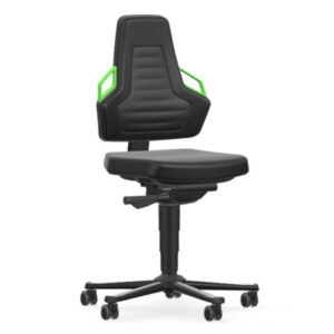 Bimos Nexxit 2 görgős munkaszék - zöld fogantyú