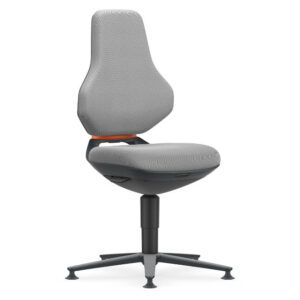 Bimos Texon 1 fix talpas munkaszék - szürke szövet párnázat