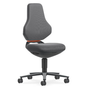 Bimos Texon 2 görgős munkaszék - szürke supertec párnázat