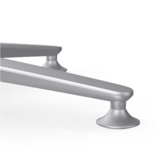 magasított munkaszék - fehér skintec párnázat