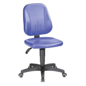 Bimos Unitec 2 görgős munkaszék - kék műbőr