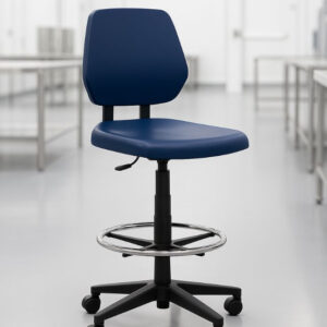 magasított laborszék - Kék