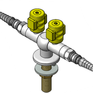 2 irányú labor gázcsap