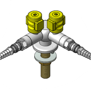 2 irányú labor gázcsap