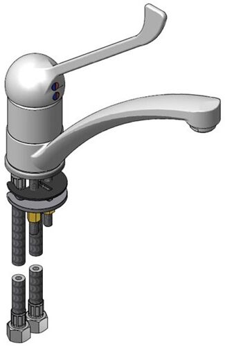 Egykaros keverőcsap laboratóriumba