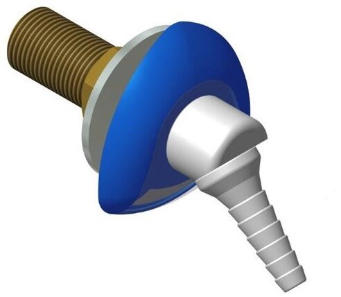 FAR MDS wall mounted gas outlet