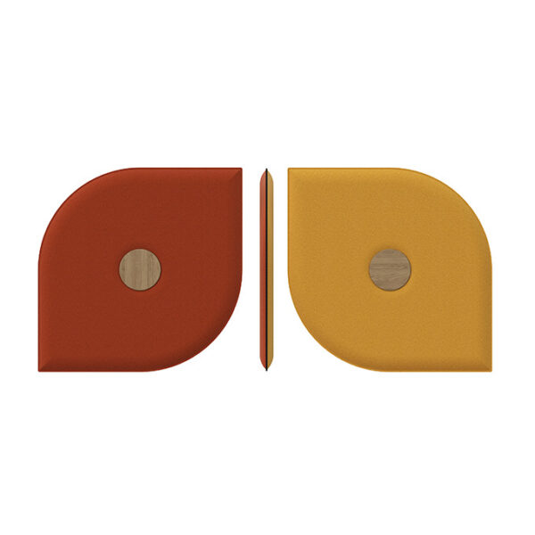 Floracoustic hangszigetelő panel 600x600 mm - Sárga-narancs