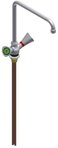 Hideg- melegvizes tekerőgombos labor keverőcsap