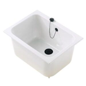 Kerámia egymedencés mosogató (600x450x300mm)