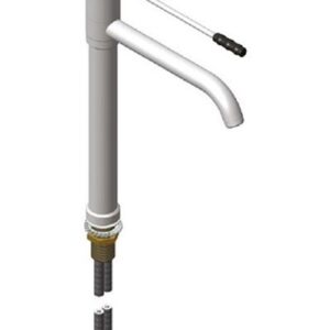 Keverőcsap orvosi karral (könyökkarral)