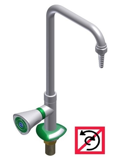 Laborcsap forgatható kifolyóval