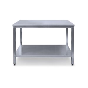 Munkaasztal alsó polccal méret: 100 x 60 x 85 cm hegesztett