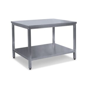 Munkaasztal alsó polccal méret: 100 x 60 x 85 cm hegesztett