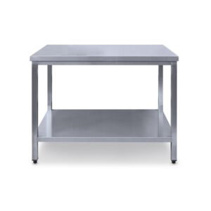 Munkaasztal alsó polccal méret: 80 x 60 x 85 cm hegesztett