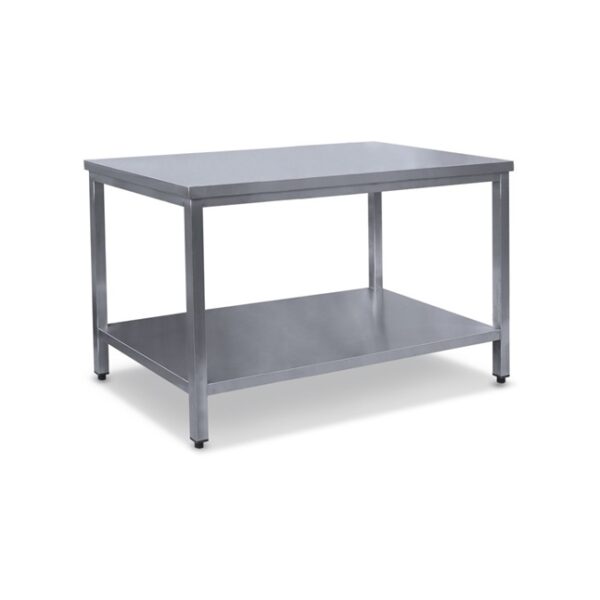 Munkaasztal alsó polccal méret: 155 x 60 x 85 cm hegesztett