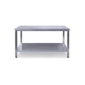 Munkaasztal alsó polccal méret: 200 x 70 x 85 cm hegesztett