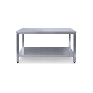 Munkaasztal alsó polccal méret: 240 x 60 x 85 cm hegesztett