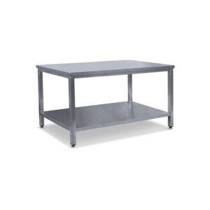 Munkaasztal alsó polccal méret: 240 x 70 x 85 cm hegesztett