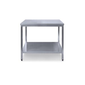 Munkaasztal alsó polccal méret: 60 x 60 x 85 cm hegesztett