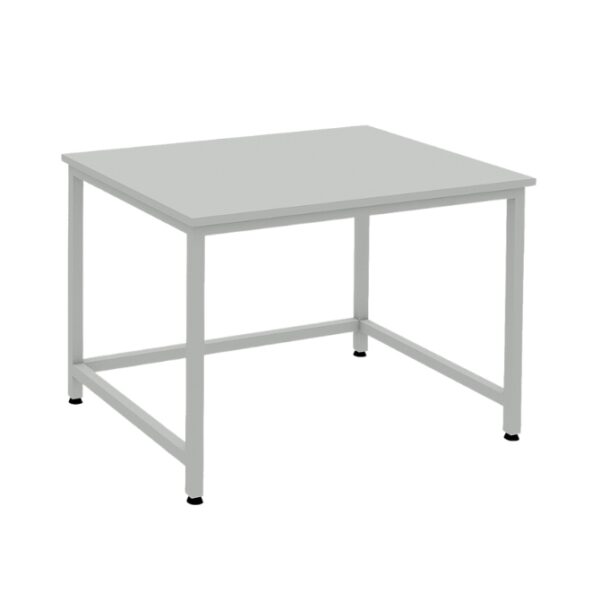Munkaasztal, ipari asztal, laborasztal alsó összekötővel 90x125cm