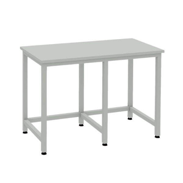 Munkaasztal, ipari asztal, laborasztal alsó összekötővel extra teherbírás 60x125cm