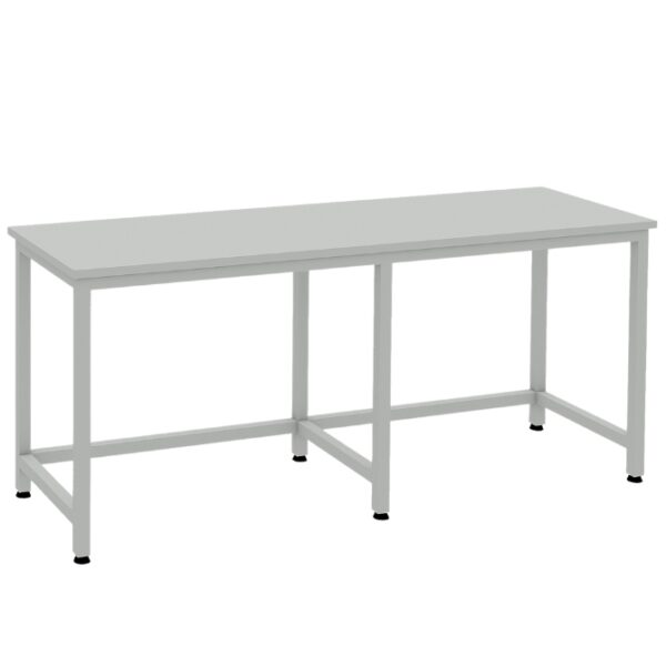 Munkaasztal, ipari asztal, laborasztal alsó összekötővel extra teherbírás 60x200cm