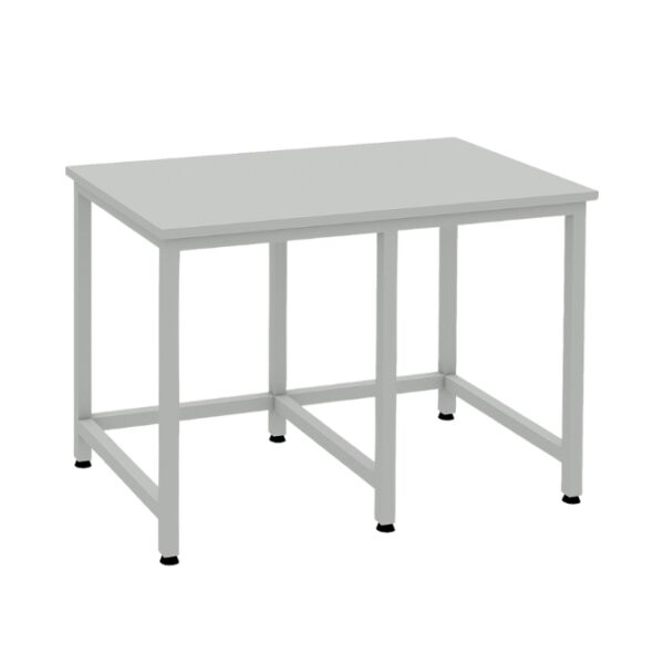 Munkaasztal, ipari asztal, laborasztal alsó összekötővel extra teherbírás 75x125cm