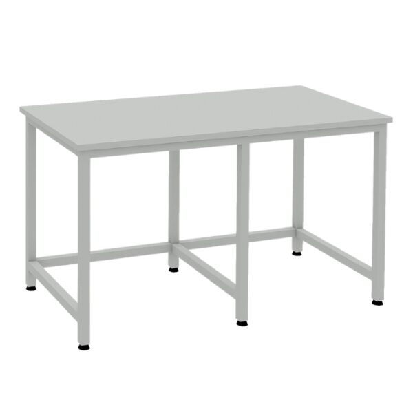 Munkaasztal, ipari asztal, laborasztal alsó összekötővel extra teherbírás 75x150cm