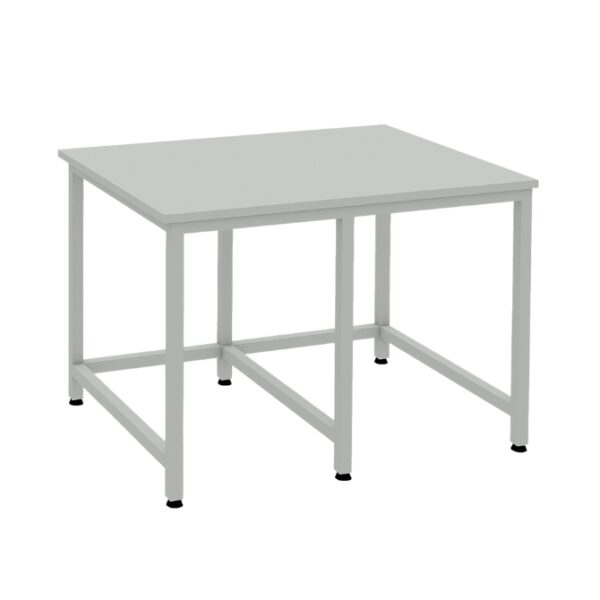 Munkaasztal, ipari asztal, laborasztal alsó összekötővel extra teherbírás 90x125cm