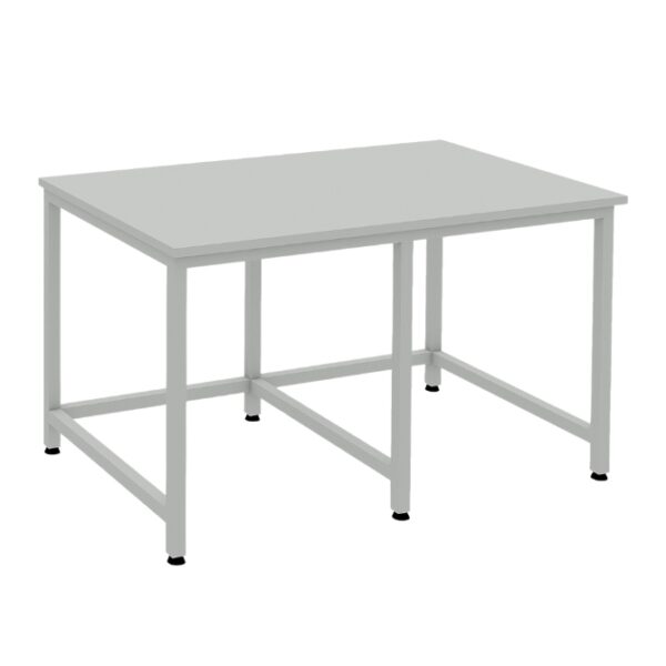 Munkaasztal, ipari asztal, laborasztal alsó összekötővel extra teherbírás 90x150cm