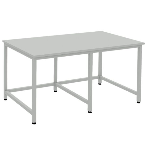 Munkaasztal, ipari asztal, laborasztal alsó összekötővel extra teherbírás 90x175cm