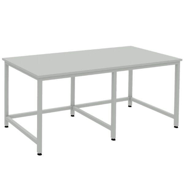 Munkaasztal, ipari asztal, laborasztal alsó összekötővel extra teherbírás 90x200cm