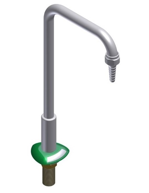 Munkalapra szerelhető laborcsap kifolyó