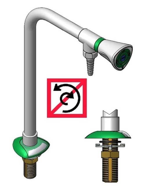 Oszlopos labor vízcsap