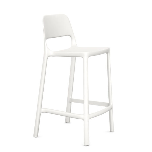 PIXEL magasított szék 650 mm - Fehér