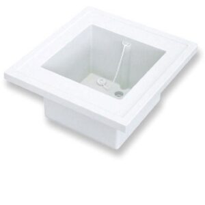 Polipropilén mosogatóállomás középen egymedencés mosogatóval