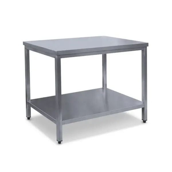 Rozsdamentes asztalok - 60 cm mély