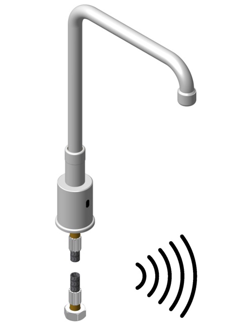 Szenzoros -elektronikus érzékelős csaptelep