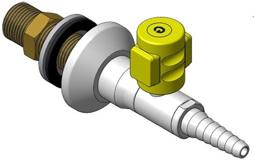 egyenes labor gázcsap