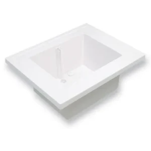 PP mosogatós munkalap beépített mosogatóval 750 x 600 mm