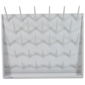 PP csepegtetőállvány, 600 × 450 mm, RAL 7035